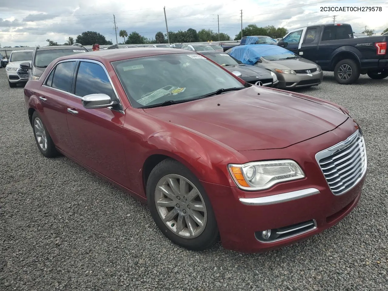 2012 Chrysler 300C VIN: 2C3CCAET0CH279578 Lot: 74447554