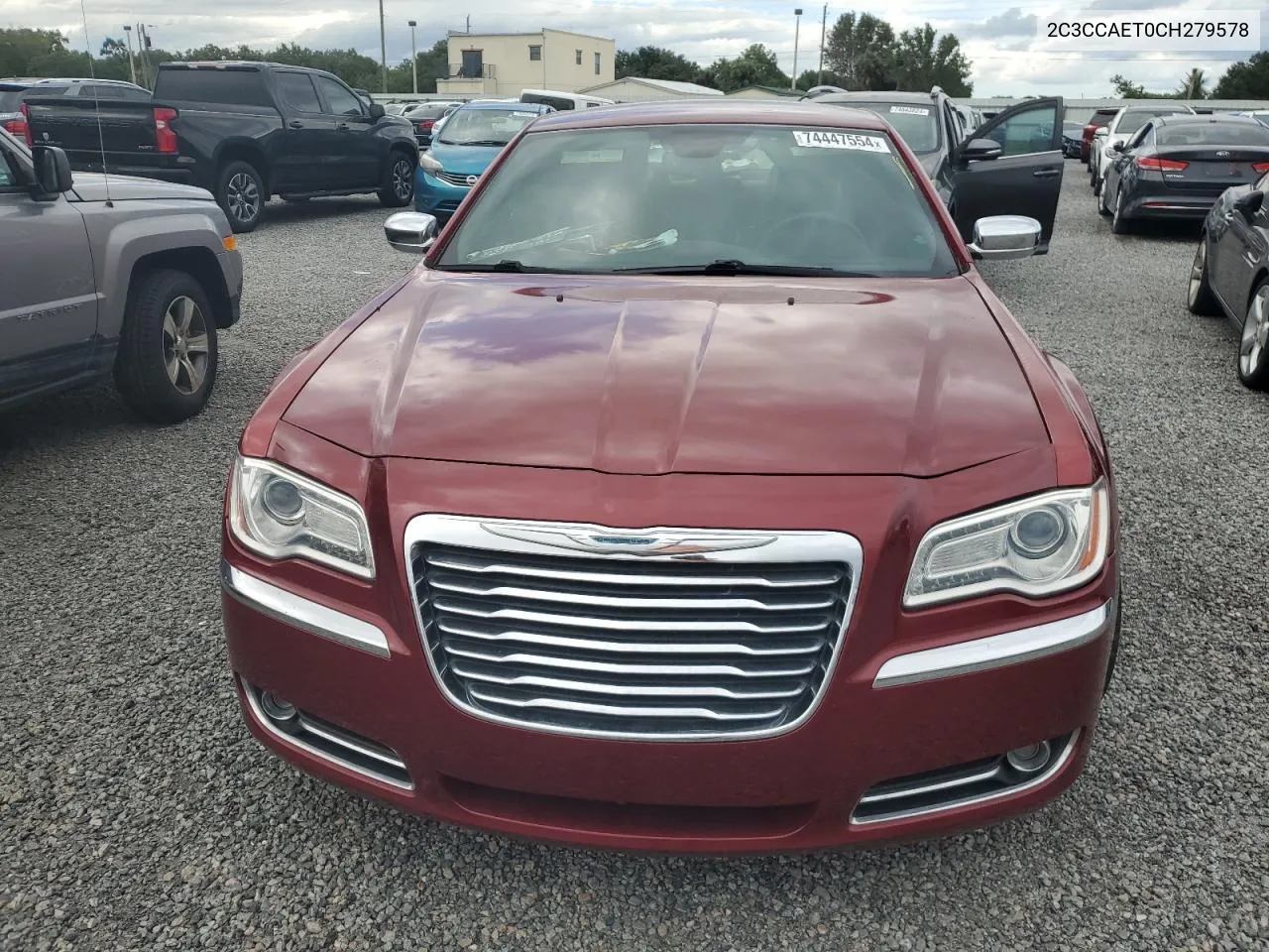 2012 Chrysler 300C VIN: 2C3CCAET0CH279578 Lot: 74447554