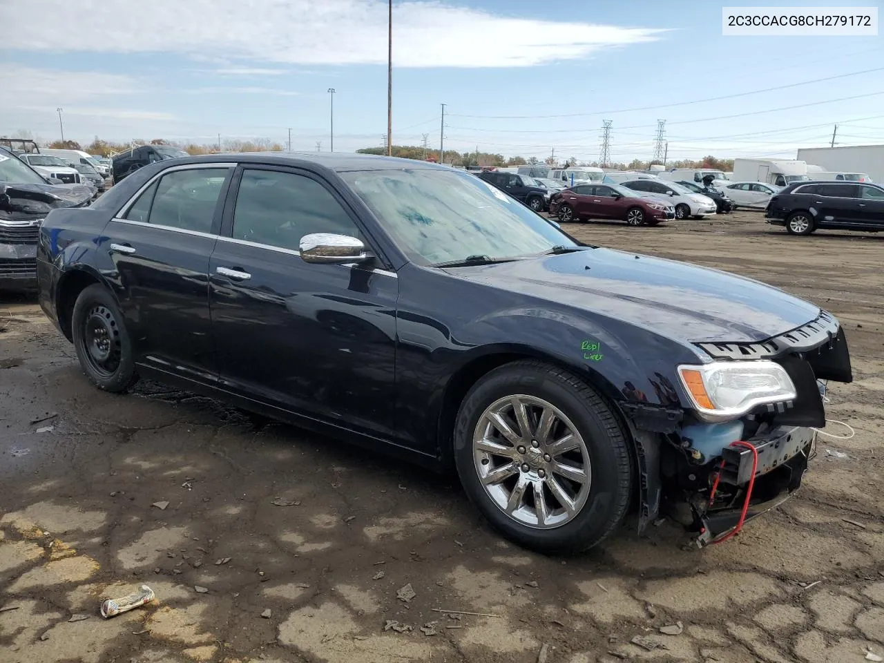 2012 Chrysler 300 Limited VIN: 2C3CCACG8CH279172 Lot: 77134054