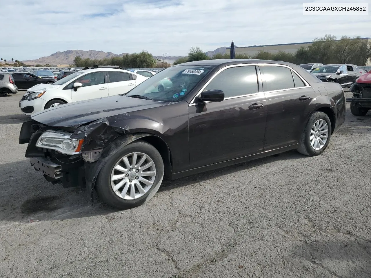 2012 Chrysler 300 VIN: 2C3CCAAGXCH245852 Lot: 79380404