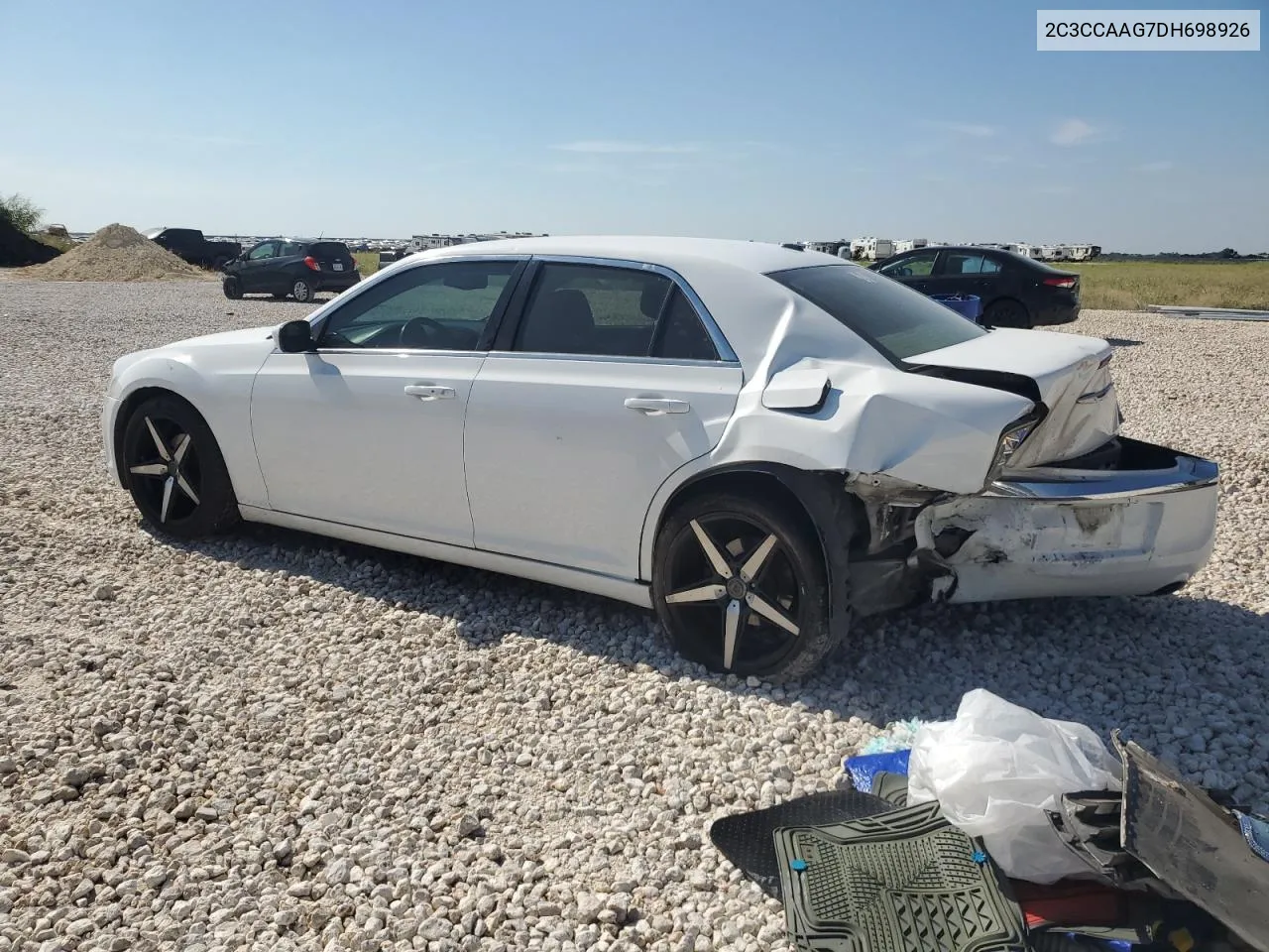 2013 Chrysler 300 VIN: 2C3CCAAG7DH698926 Lot: 68017544