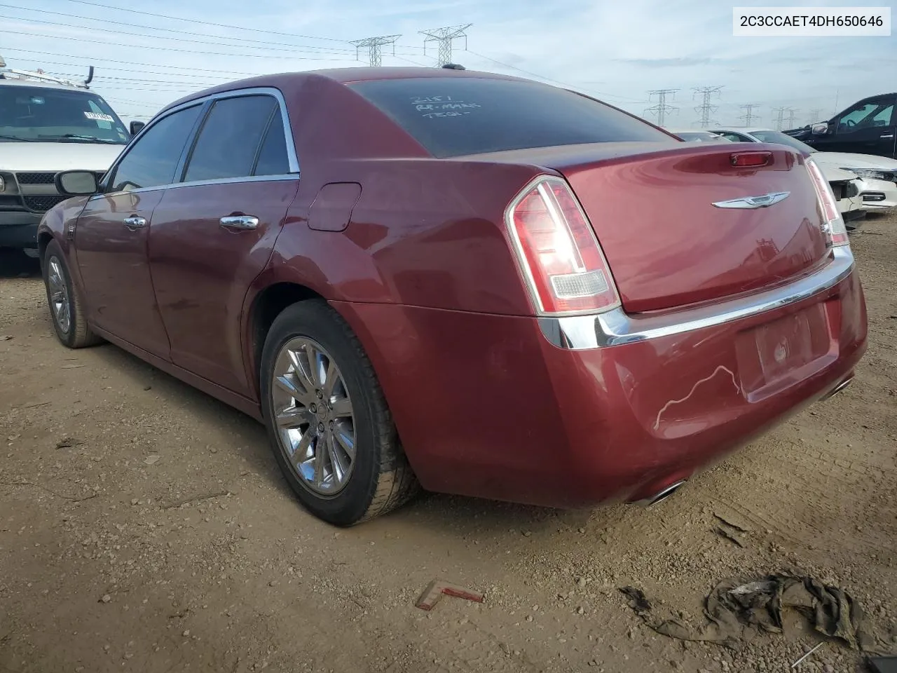 2C3CCAET4DH650646 2013 Chrysler 300C