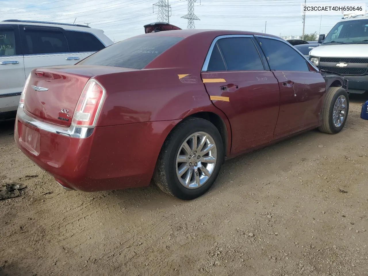 2C3CCAET4DH650646 2013 Chrysler 300C