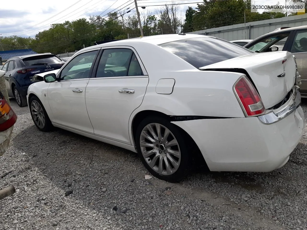 2013 Chrysler 300 VIN: 2C3CCAAGXDH698080 Lot: 72679294