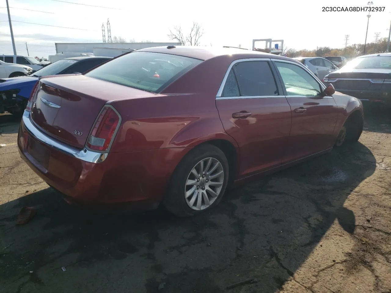 2013 Chrysler 300 VIN: 2C3CCAAG8DH732937 Lot: 77424044