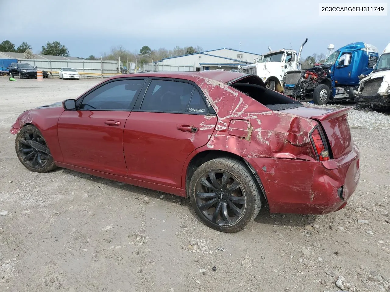 2014 Chrysler 300 S VIN: 2C3CCABG6EH311749 Lot: 44729104