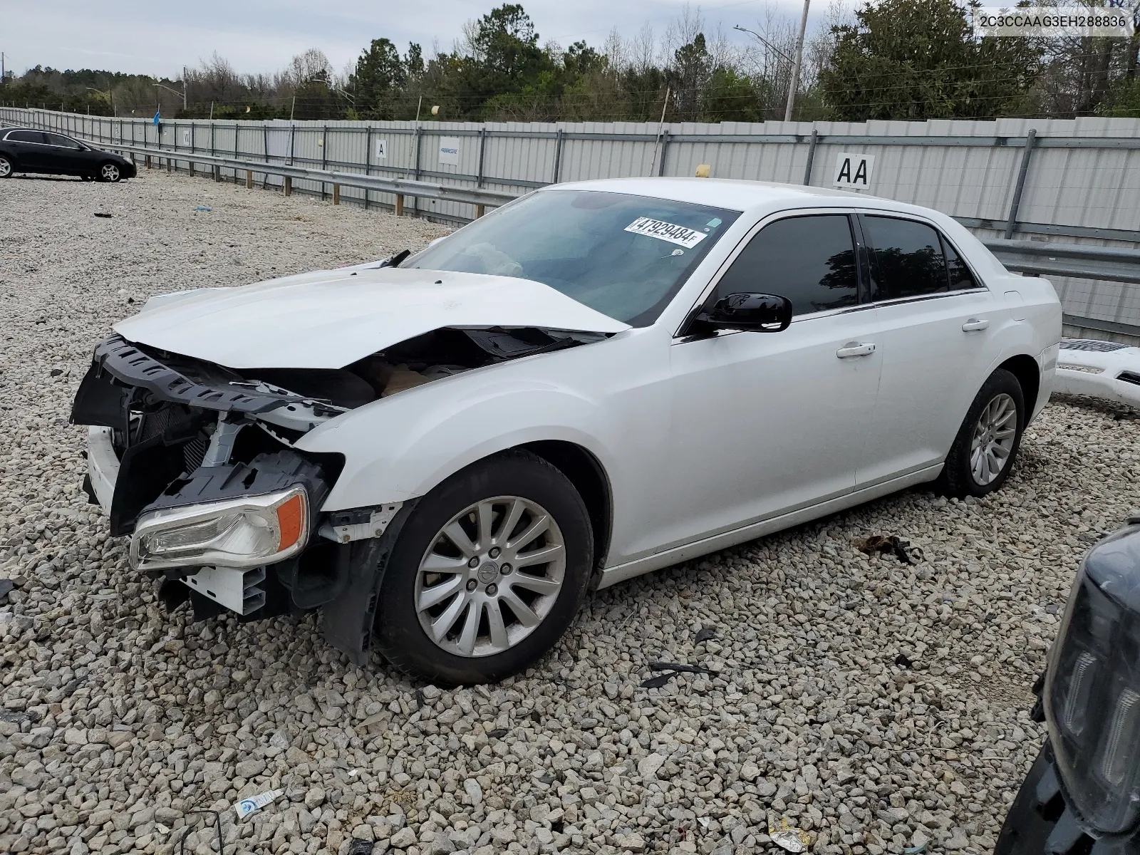 2014 Chrysler 300 VIN: 2C3CCAAG3EH288836 Lot: 47929484