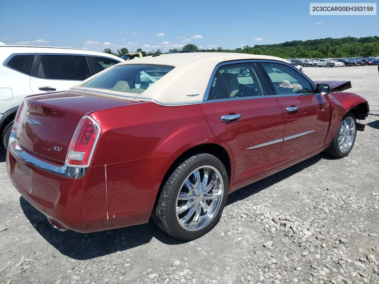 2014 Chrysler 300 VIN: 2C3CCARG0EH353159 Lot: 57065534