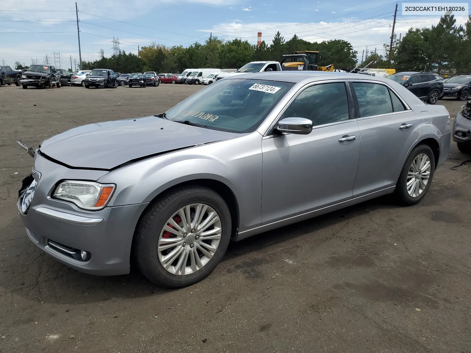 2014 Chrysler 300C VIN: 2C3CCAKT1EH120236 Lot: 66737124