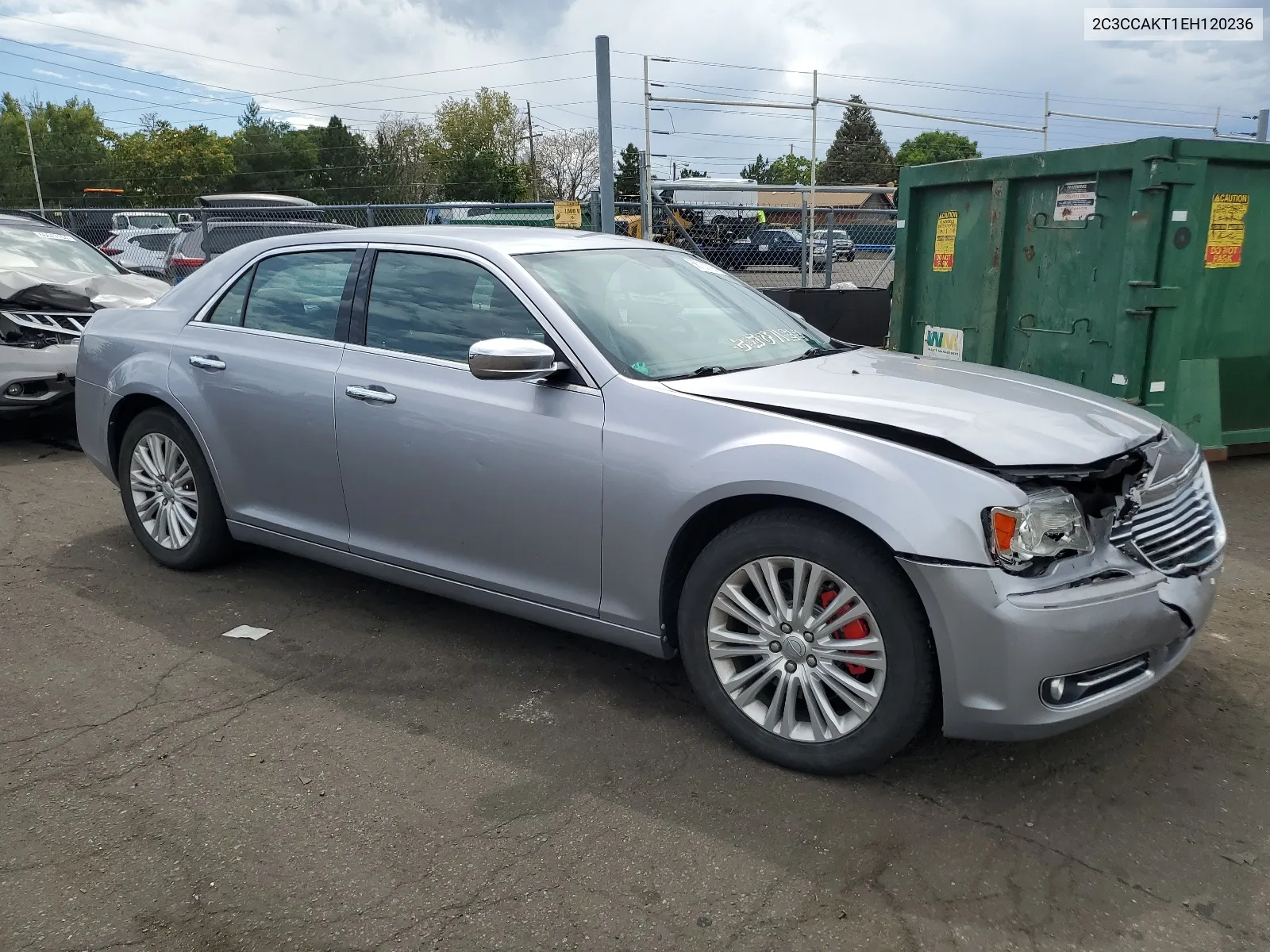 2C3CCAKT1EH120236 2014 Chrysler 300C