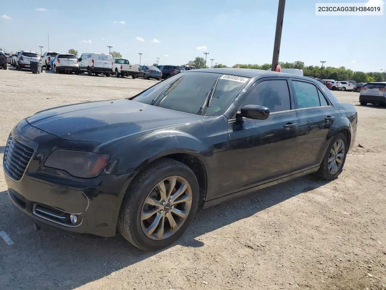 2014 Chrysler 300 S VIN: 2C3CCAGG3EH384019 Lot: 69695874