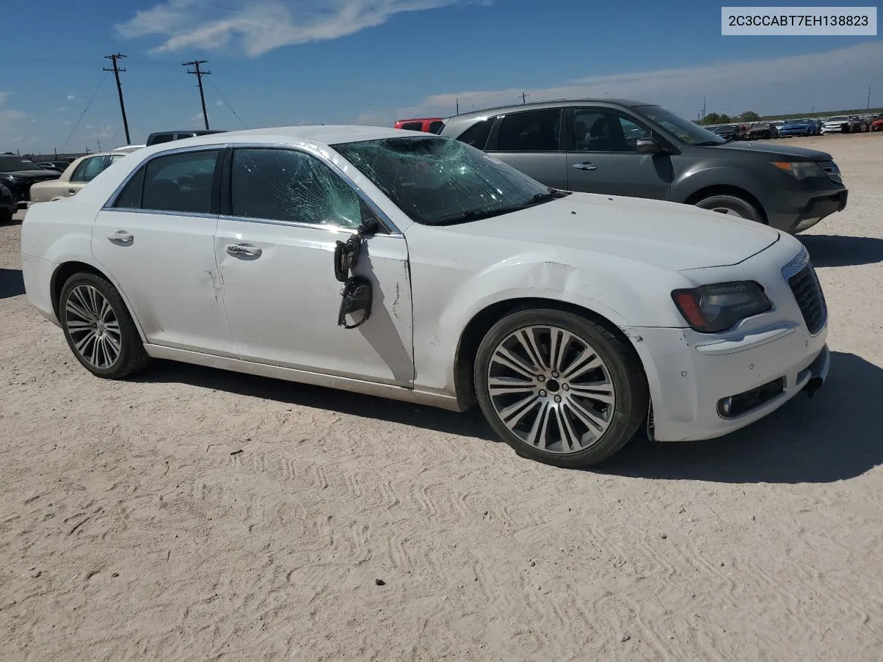 2C3CCABT7EH138823 2014 Chrysler 300 S