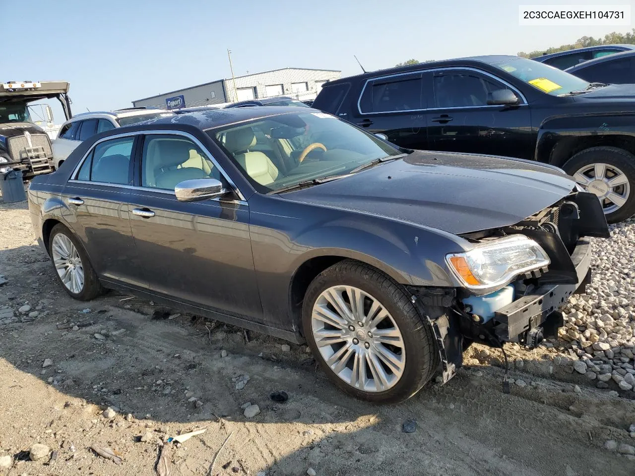 2014 Chrysler 300C VIN: 2C3CCAEGXEH104731 Lot: 71581234