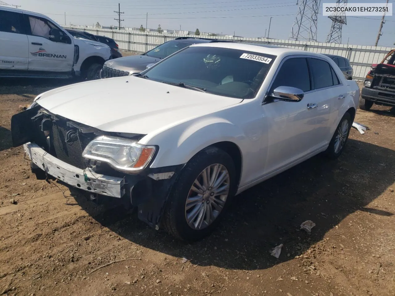 2014 Chrysler 300C VIN: 2C3CCAKG1EH273251 Lot: 72033554