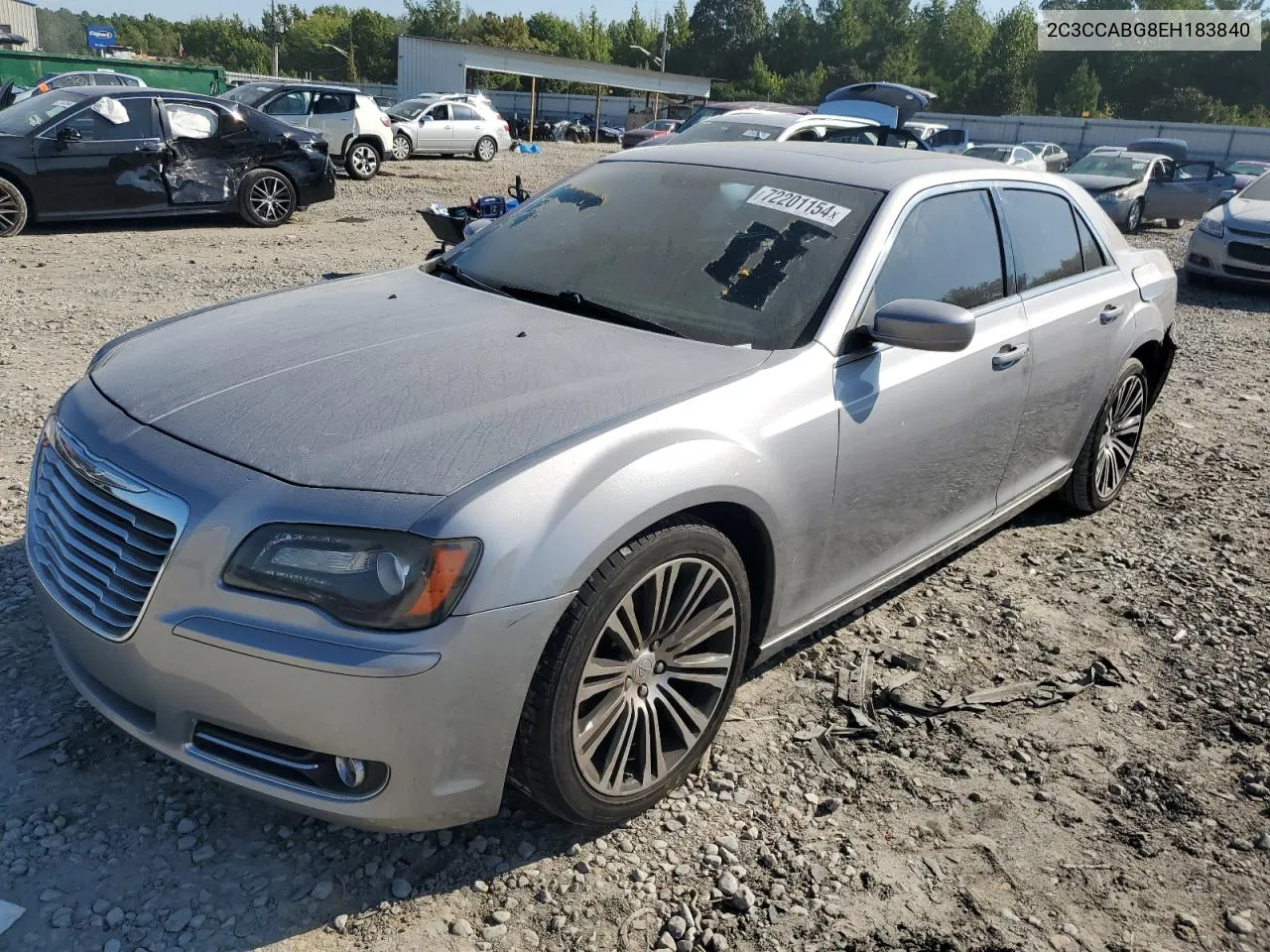 2014 Chrysler 300 S VIN: 2C3CCABG8EH183840 Lot: 72201154