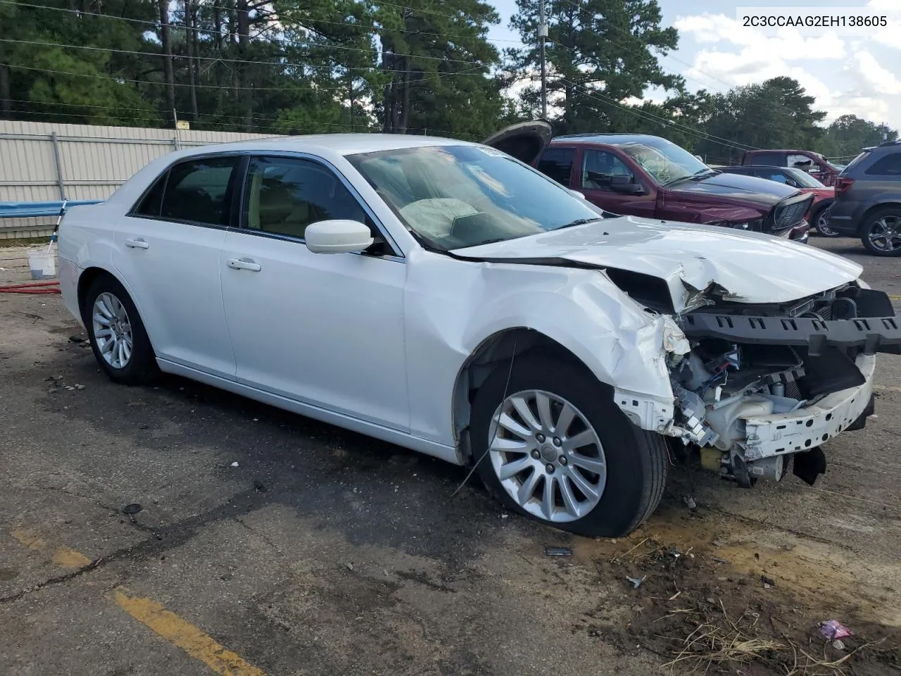 2014 Chrysler 300 VIN: 2C3CCAAG2EH138605 Lot: 72384794