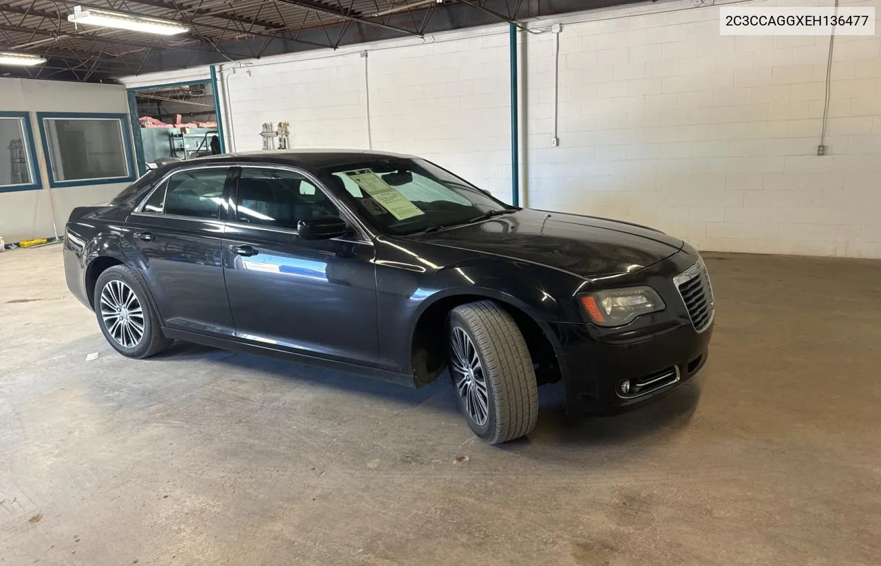 2C3CCAGGXEH136477 2014 Chrysler 300 S