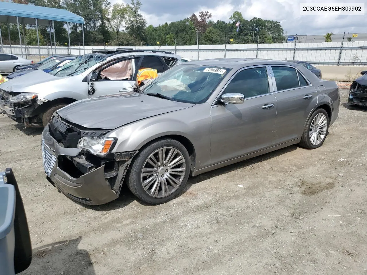 2014 Chrysler 300C VIN: 2C3CCAEG6EH309902 Lot: 72903884