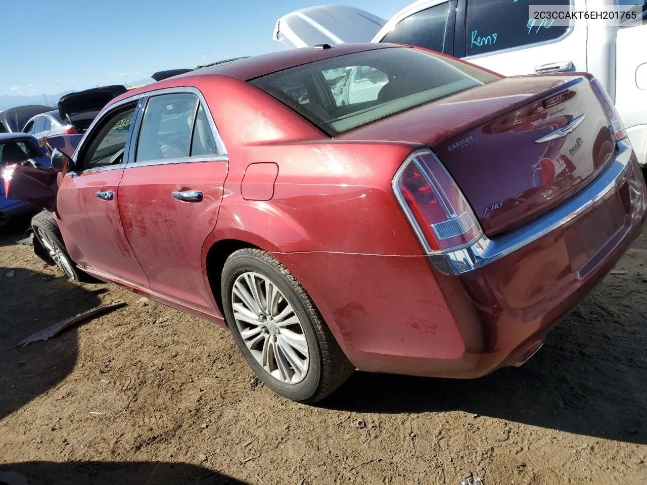 2C3CCAKT6EH201765 2014 Chrysler 300C