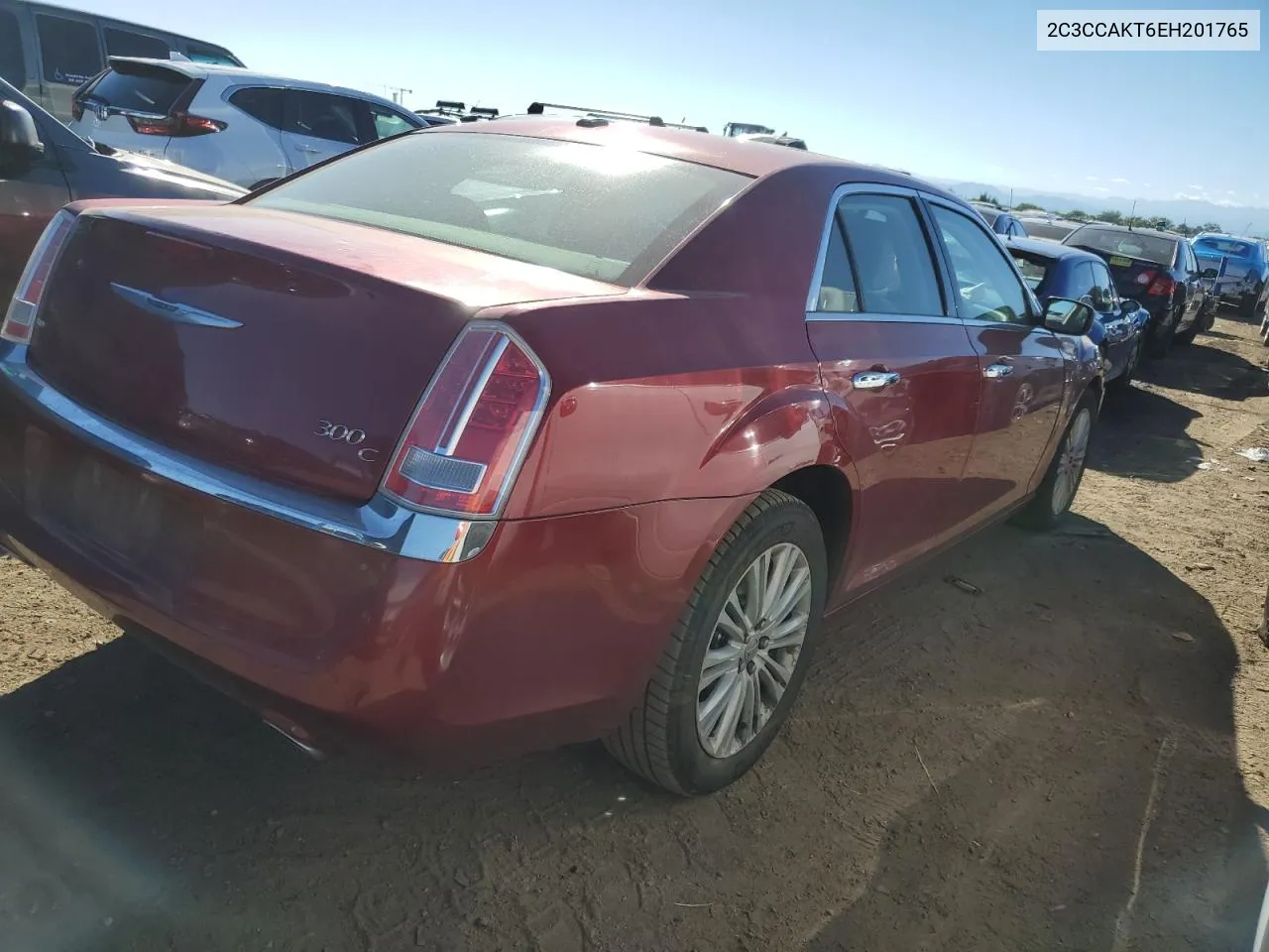 2C3CCAKT6EH201765 2014 Chrysler 300C