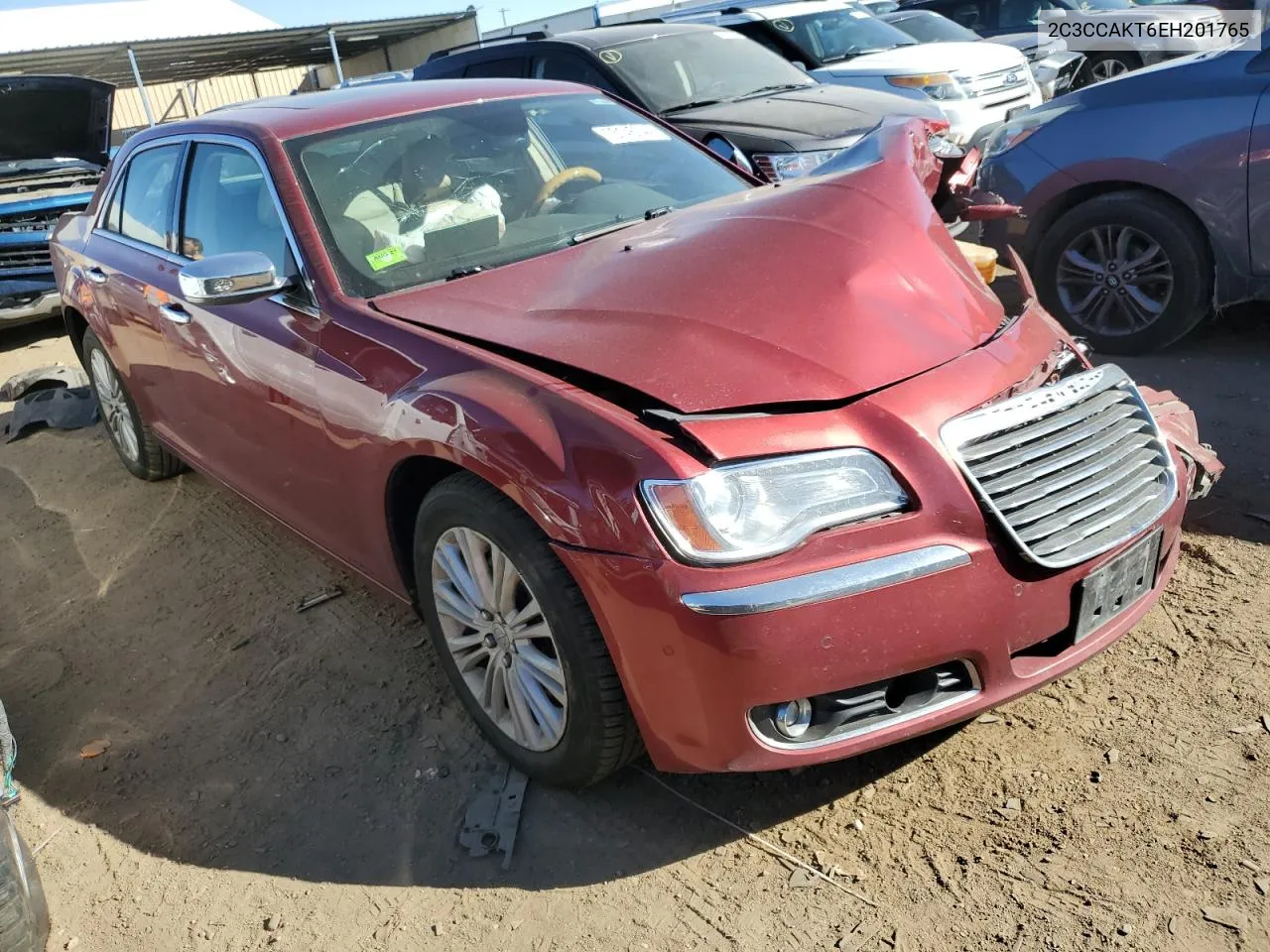 2014 Chrysler 300C VIN: 2C3CCAKT6EH201765 Lot: 73146344