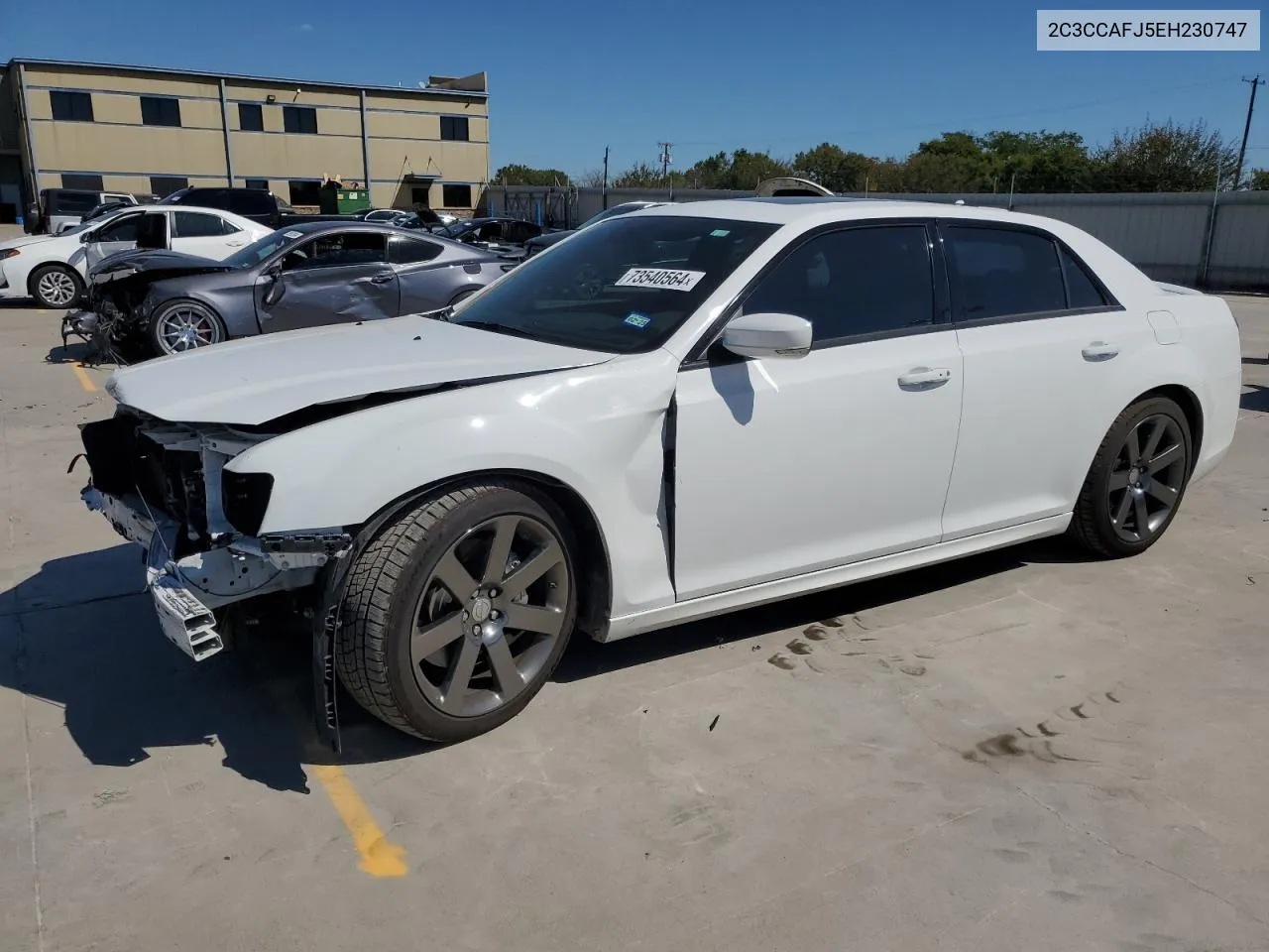 2014 Chrysler 300 Srt-8 VIN: 2C3CCAFJ5EH230747 Lot: 73540564