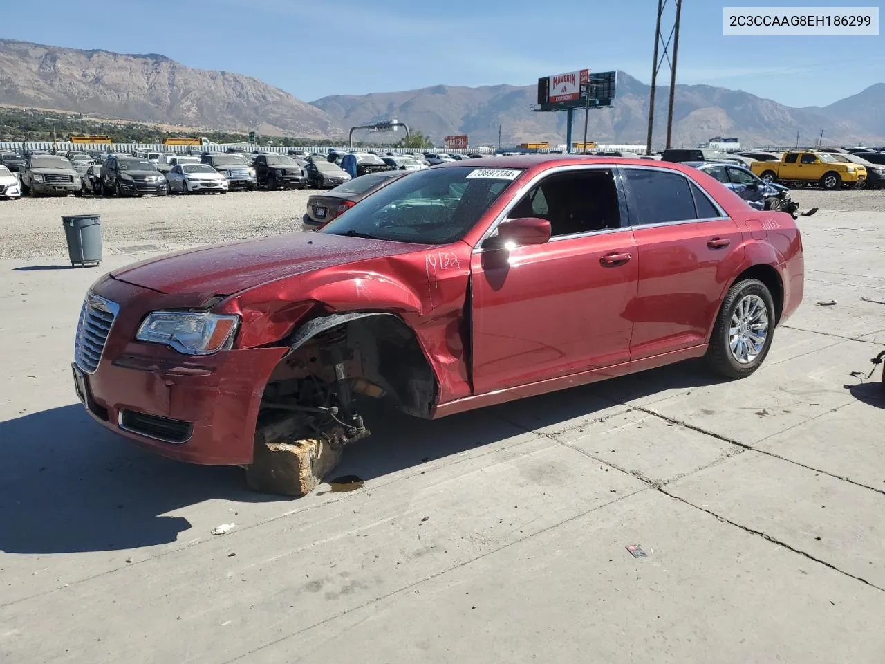 2014 Chrysler 300 VIN: 2C3CCAAG8EH186299 Lot: 73697734