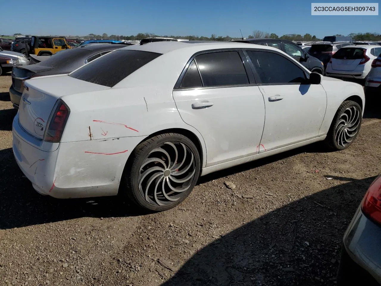 2014 Chrysler 300 S VIN: 2C3CCAGG5EH309743 Lot: 73789844