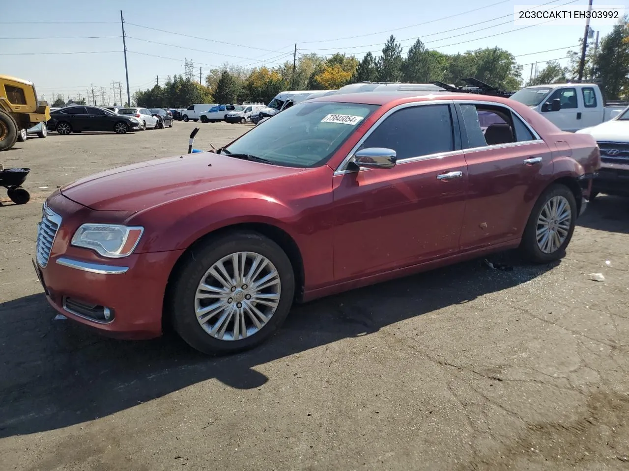 2014 Chrysler 300C VIN: 2C3CCAKT1EH303992 Lot: 73845054