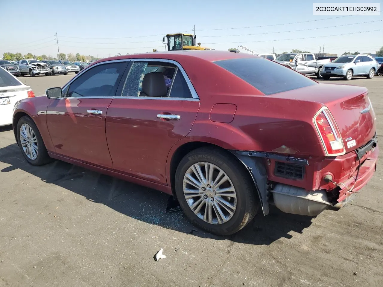 2C3CCAKT1EH303992 2014 Chrysler 300C