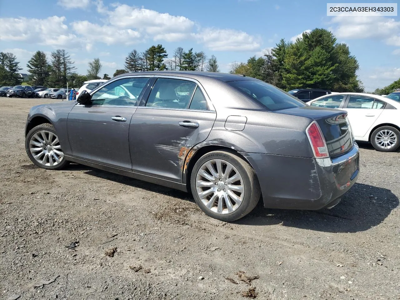 2014 Chrysler 300 VIN: 2C3CCAAG3EH343303 Lot: 74933504