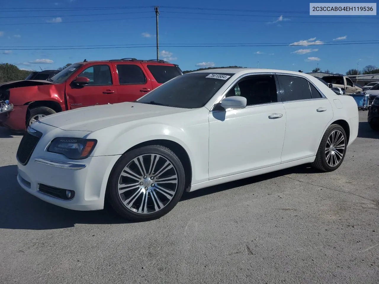 2014 Chrysler 300 S VIN: 2C3CCABG4EH119536 Lot: 75610884