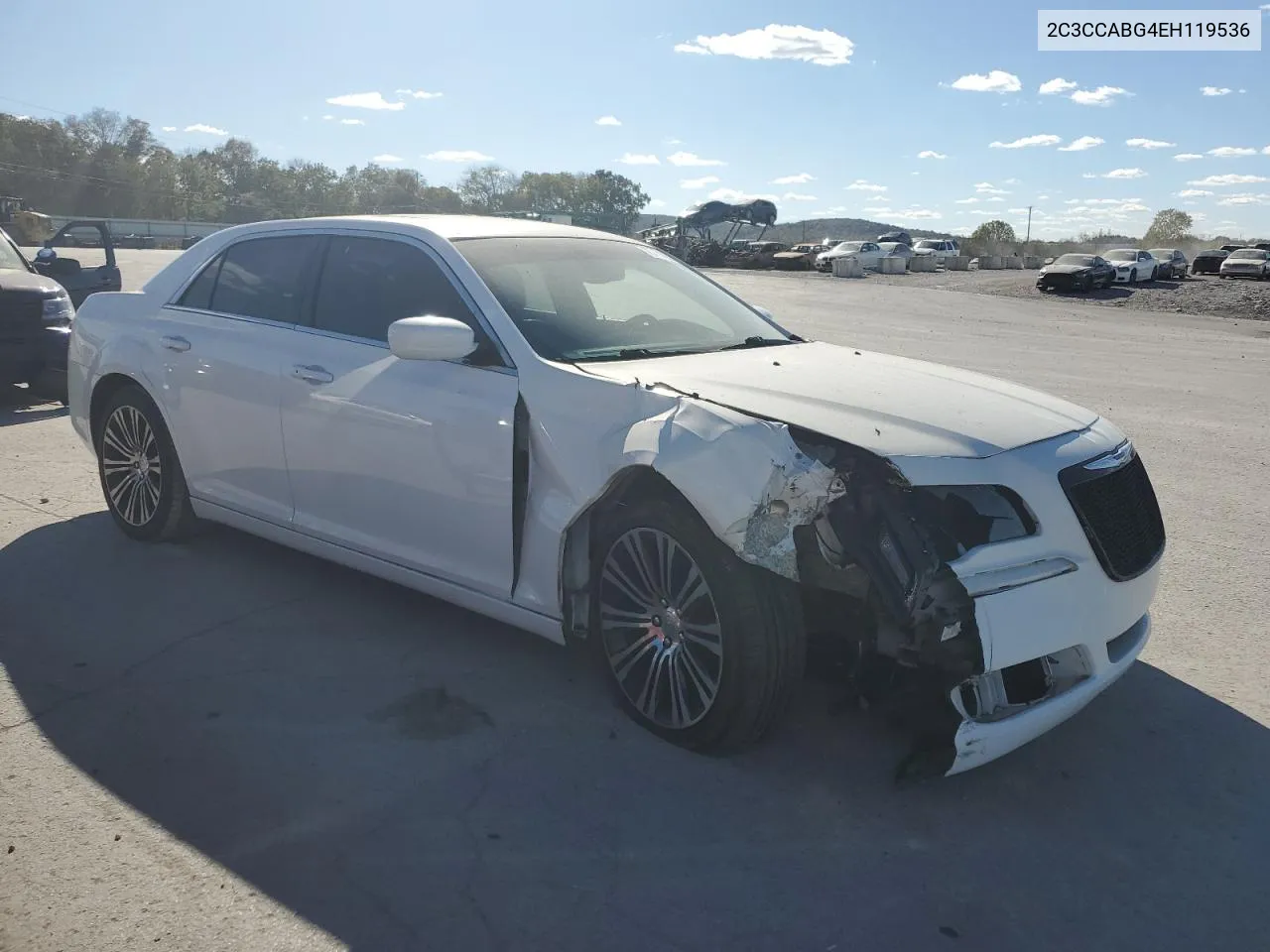 2014 Chrysler 300 S VIN: 2C3CCABG4EH119536 Lot: 75610884