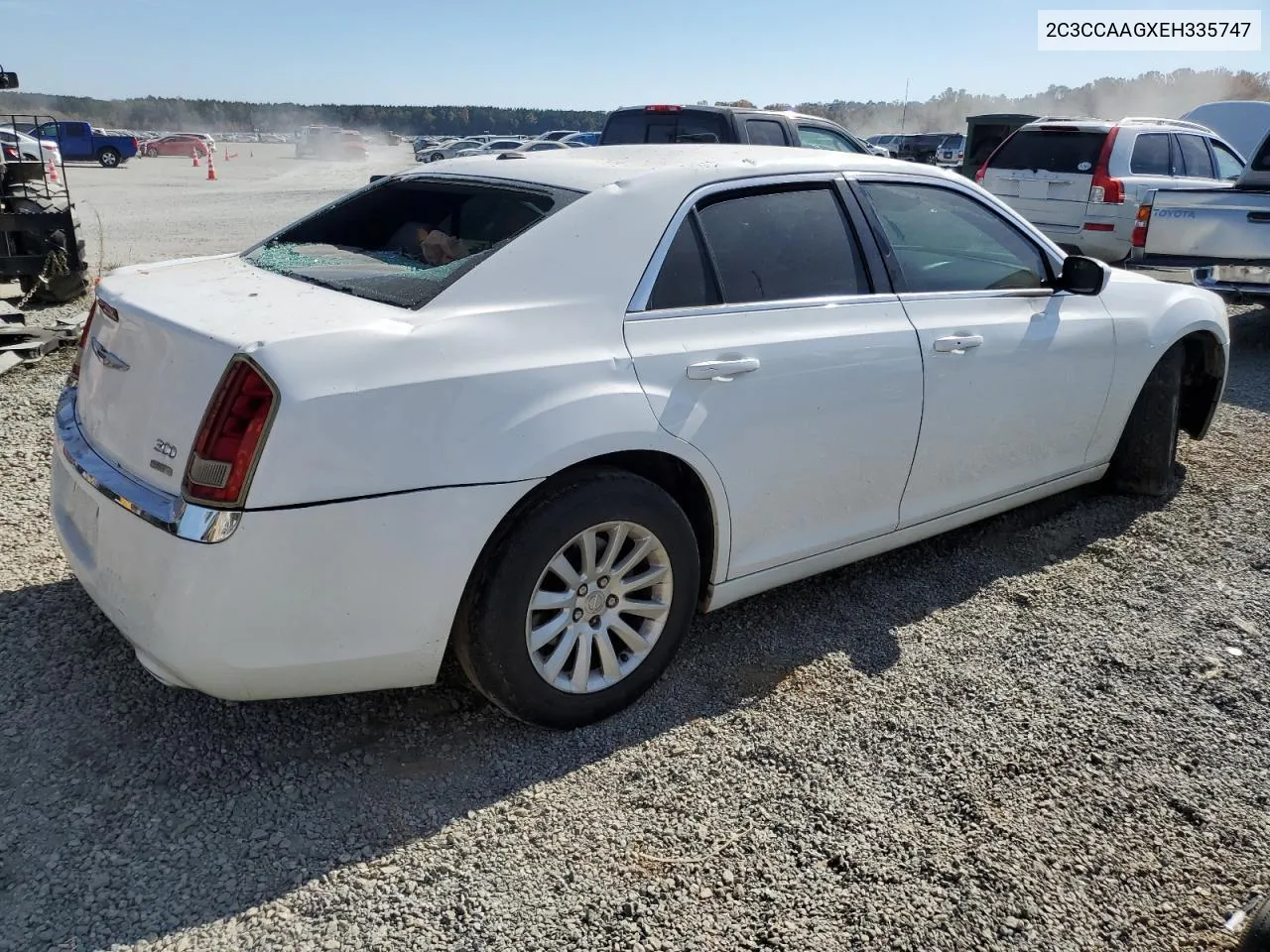 2014 Chrysler 300 VIN: 2C3CCAAGXEH335747 Lot: 76322404