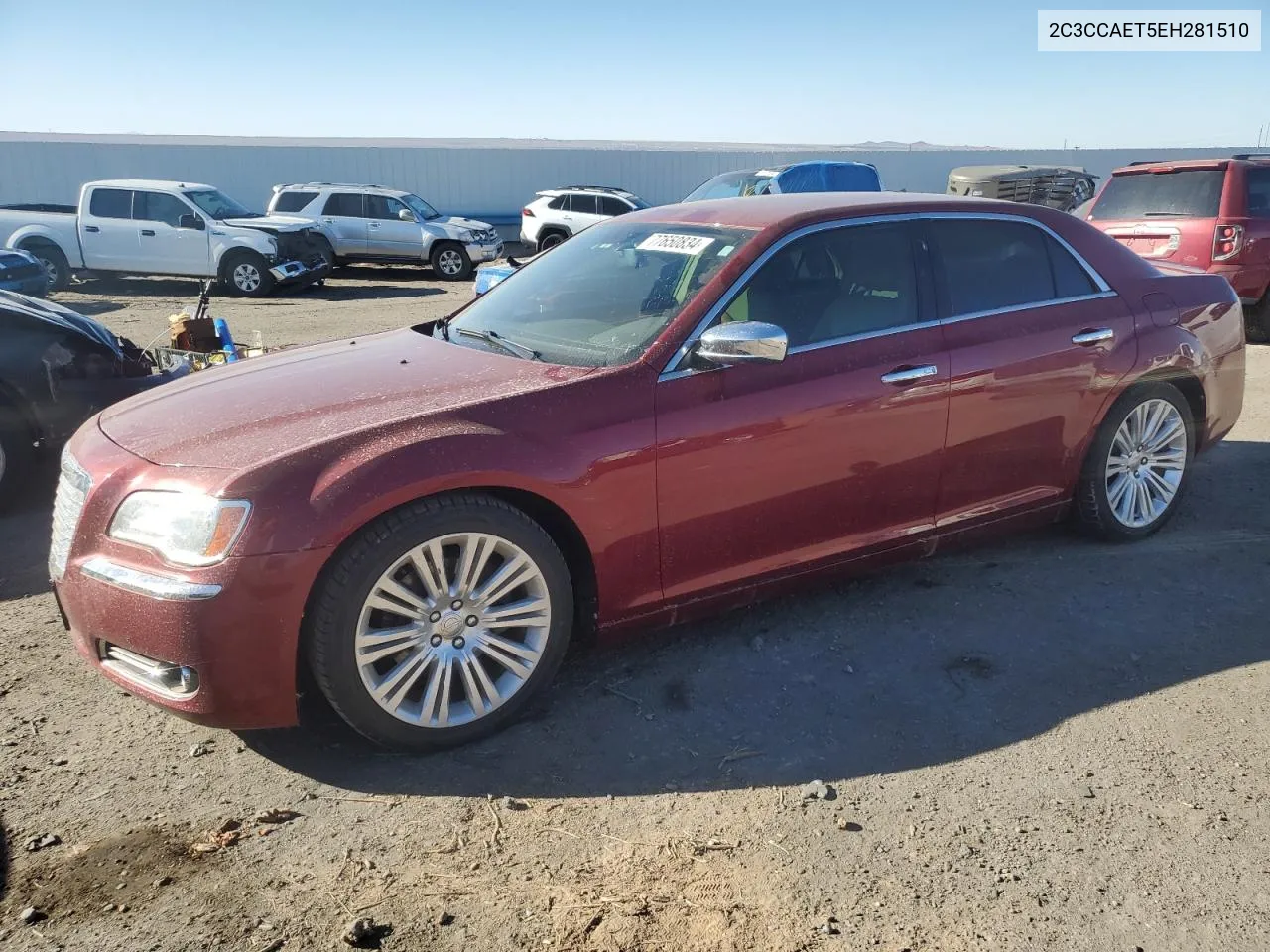 2014 Chrysler 300C VIN: 2C3CCAET5EH281510 Lot: 77650834