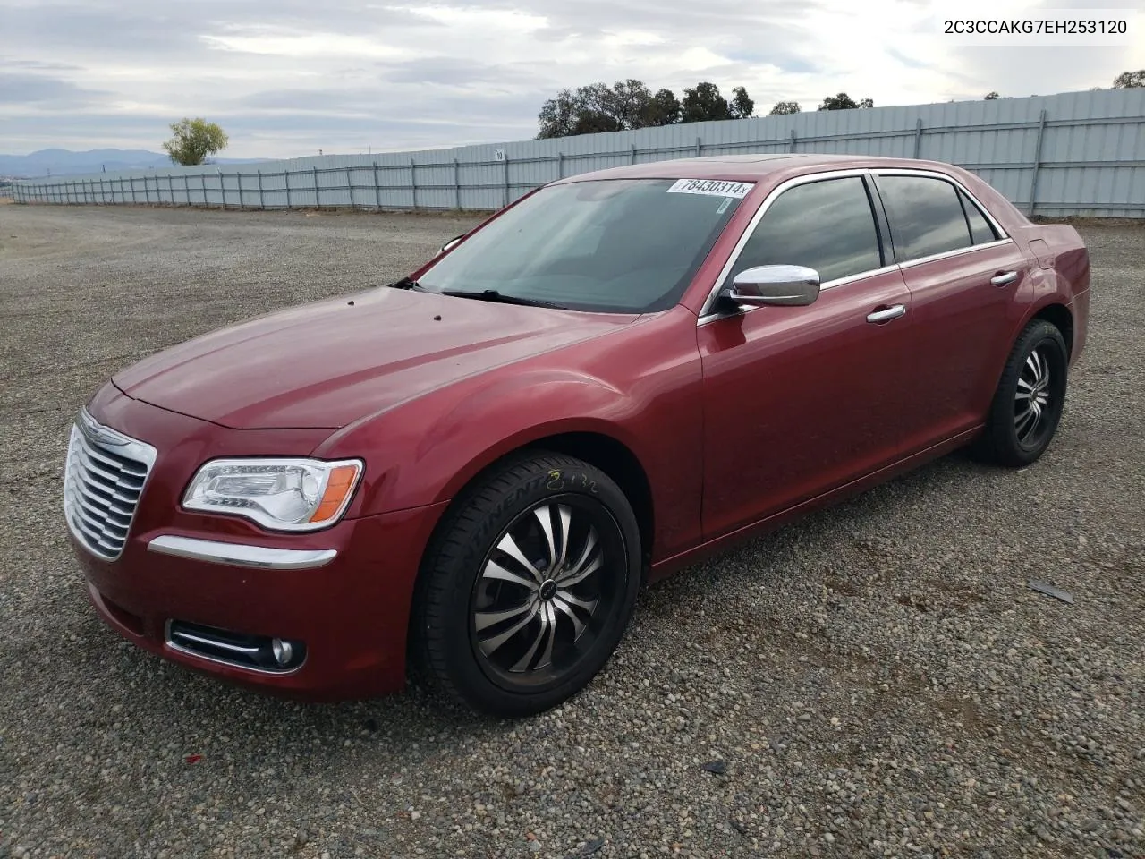 2014 Chrysler 300C VIN: 2C3CCAKG7EH253120 Lot: 78430314