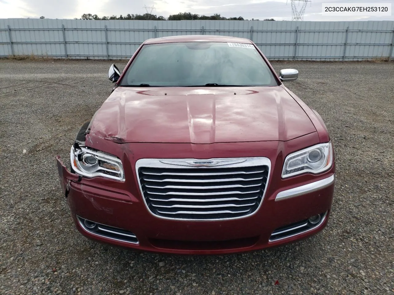 2014 Chrysler 300C VIN: 2C3CCAKG7EH253120 Lot: 78430314