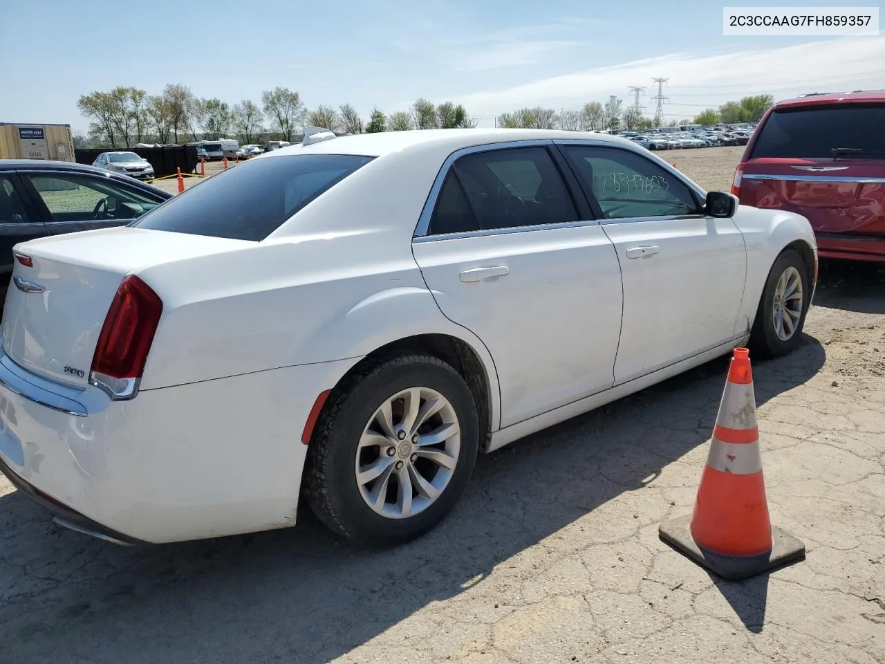 2015 Chrysler 300 Limited VIN: 2C3CCAAG7FH859357 Lot: 51785954