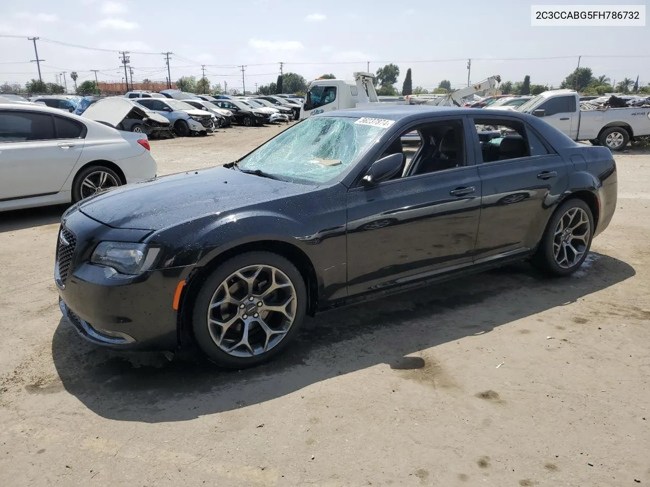 2015 Chrysler 300 S VIN: 2C3CCABG5FH786732 Lot: 56237874