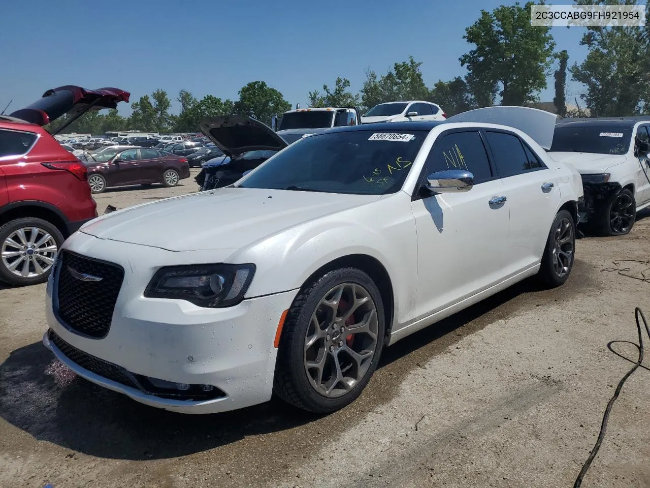 2015 Chrysler 300 S VIN: 2C3CCABG9FH921954 Lot: 58670654