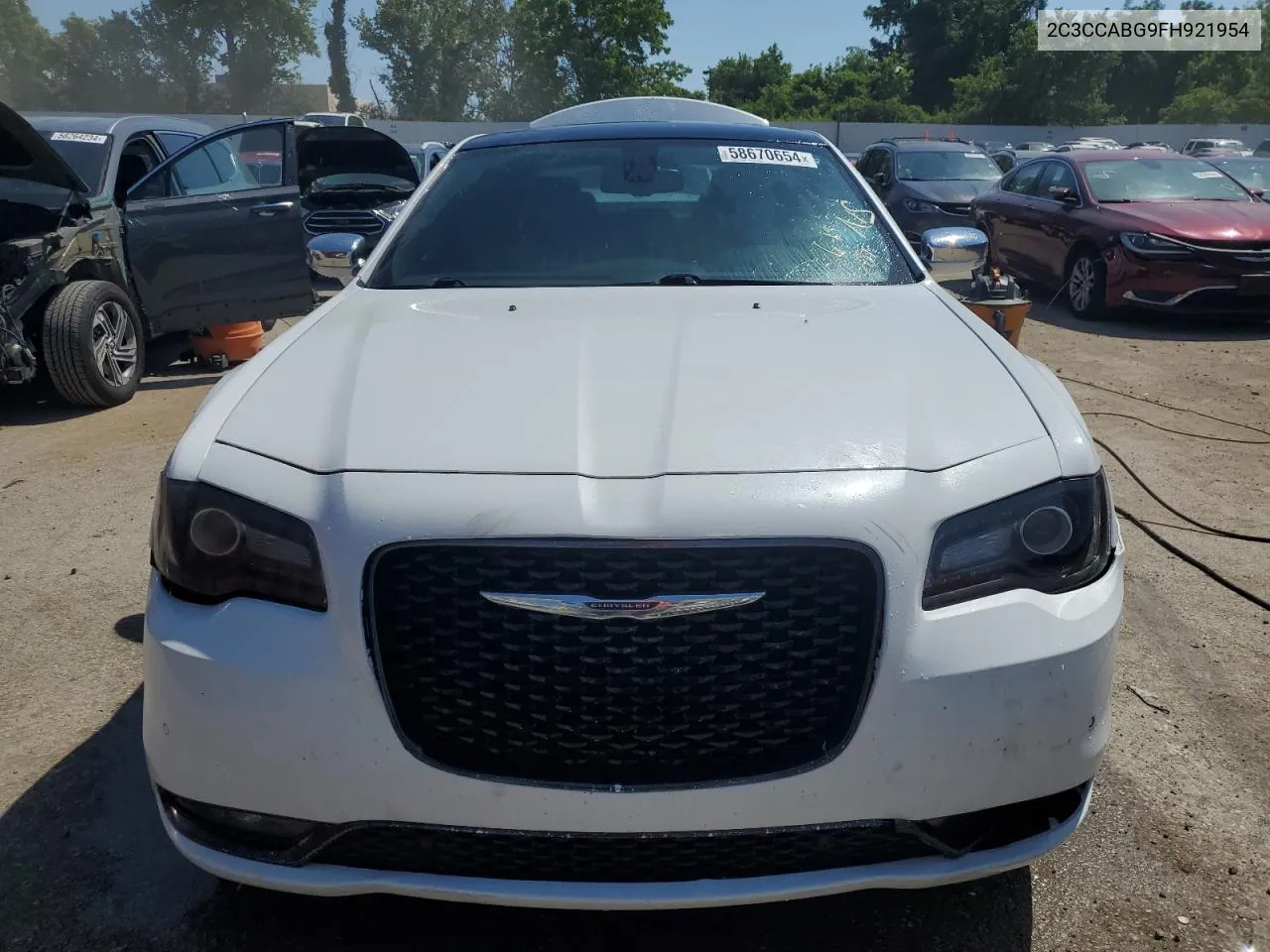 2015 Chrysler 300 S VIN: 2C3CCABG9FH921954 Lot: 58670654