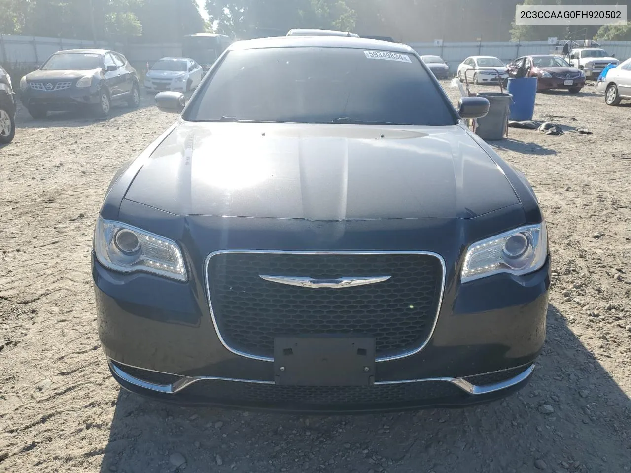 2015 Chrysler 300 Limited VIN: 2C3CCAAG0FH920502 Lot: 59349834