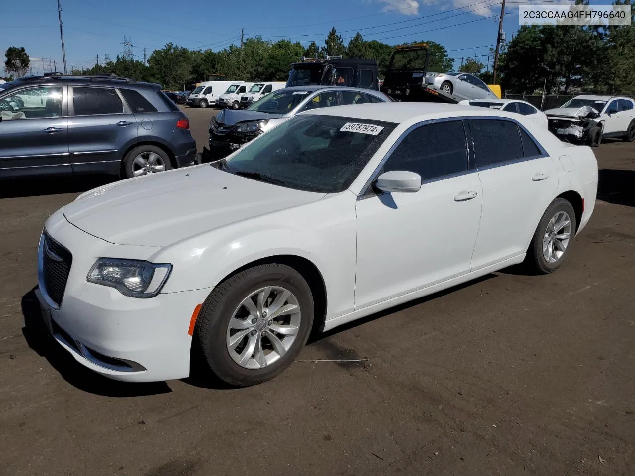 2C3CCAAG4FH796640 2015 Chrysler 300 Limited