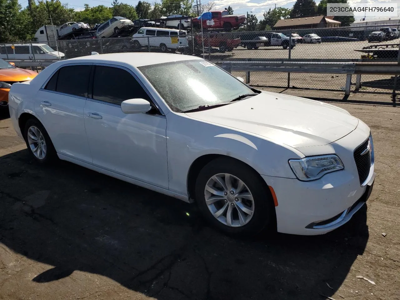 2015 Chrysler 300 Limited VIN: 2C3CCAAG4FH796640 Lot: 59787974