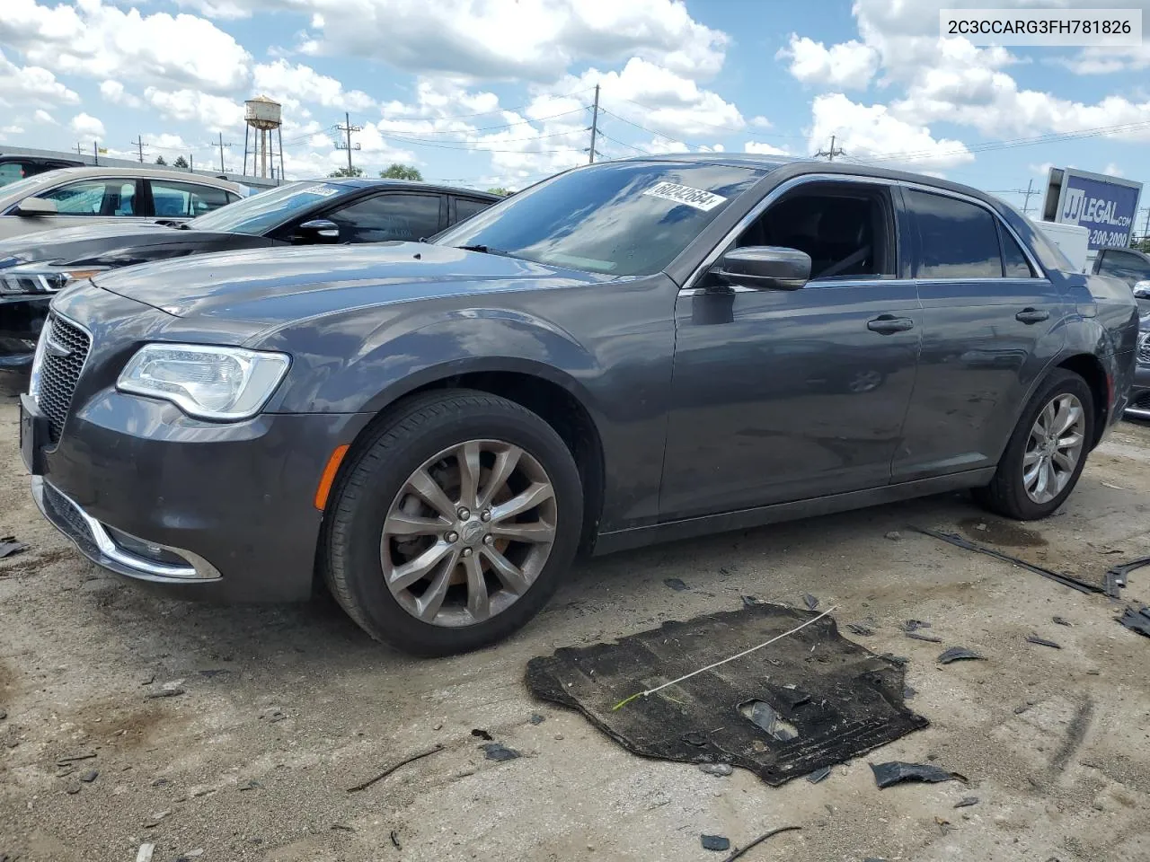 2C3CCARG3FH781826 2015 Chrysler 300 Limited