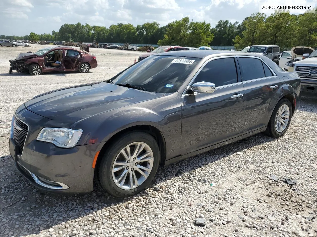 2015 Chrysler 300C VIN: 2C3CCAEG0FH881954 Lot: 60309684