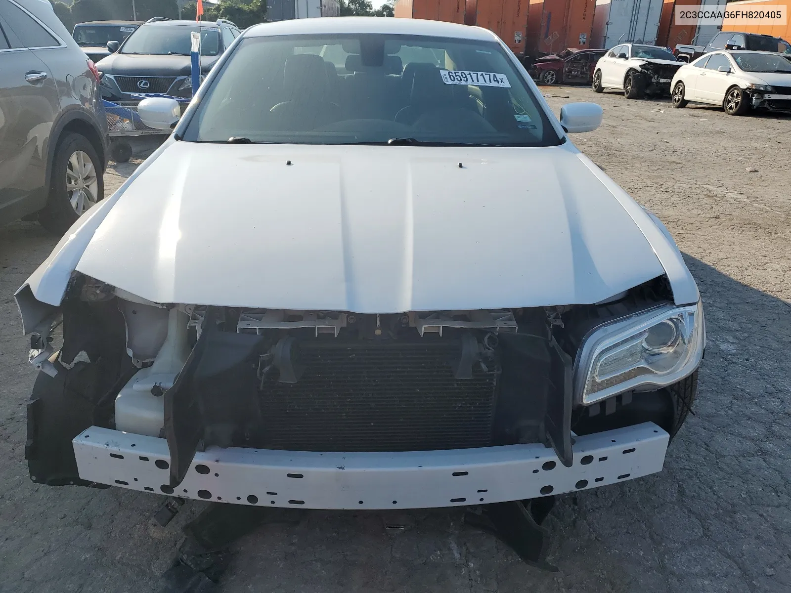 2015 Chrysler 300 Limited VIN: 2C3CCAAG6FH820405 Lot: 65917174