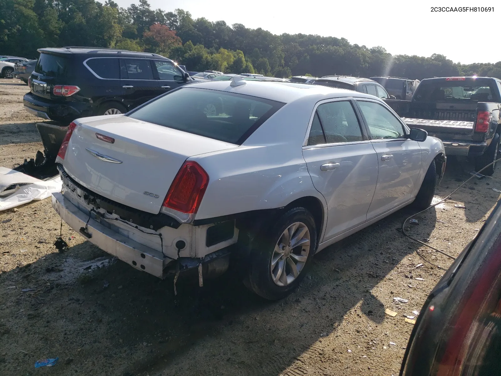 2015 Chrysler 300 Limited VIN: 2C3CCAAG5FH810691 Lot: 66705434