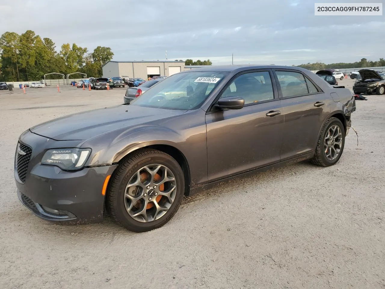 2015 Chrysler 300 S VIN: 2C3CCAGG9FH787245 Lot: 68103624