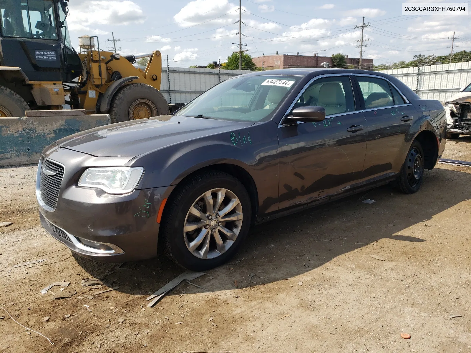 2015 Chrysler 300 Limited VIN: 2C3CCARGXFH760794 Lot: 68487544